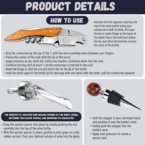 Wine Accessories Set