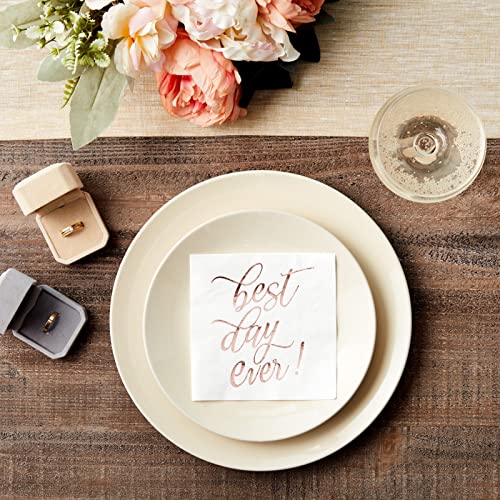 50 Pack Best Day Ever Napkins (50 Count)