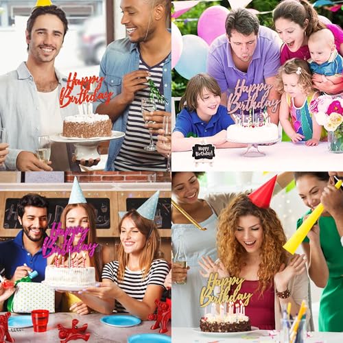 Happy Birthday Cake Topper