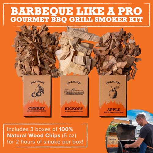 Wood Smoked BBQ Grill Set
