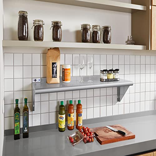 NSF Stainless Steel Shelf 12''x36''