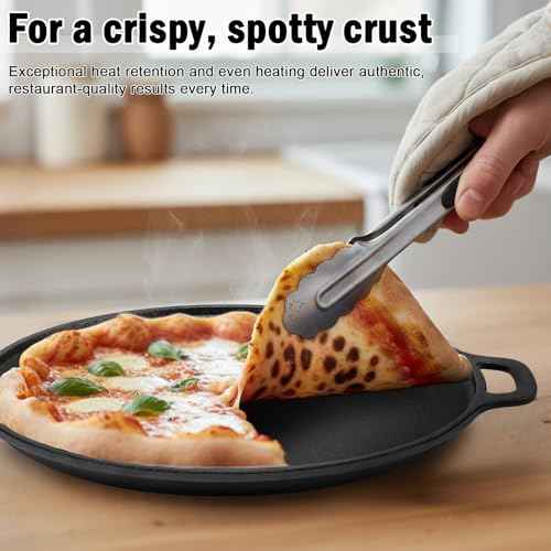 13.8 Inch Cast Iron Pizza Pan