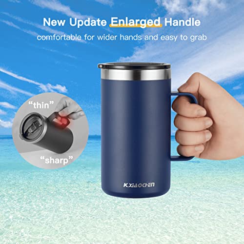 2 Pack 20 oz Insulated Coffee Mugs (2 Count)