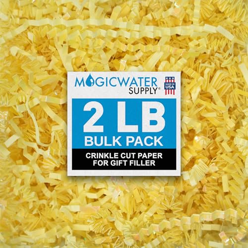 MagicWater Crinkle Cut Paper Gift Basket Filler (32 Ounce)