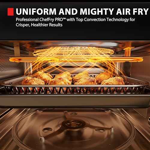 Optichef Pro Air Fryer Combo Countertop Microwave Oven