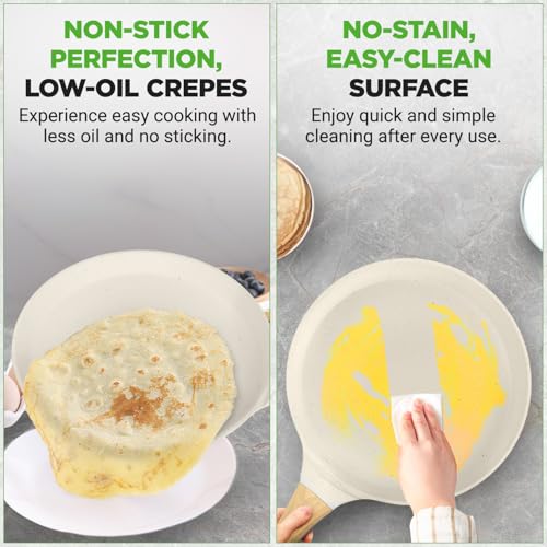 11” Non Stick Crepe Pan with Wooden Spreader