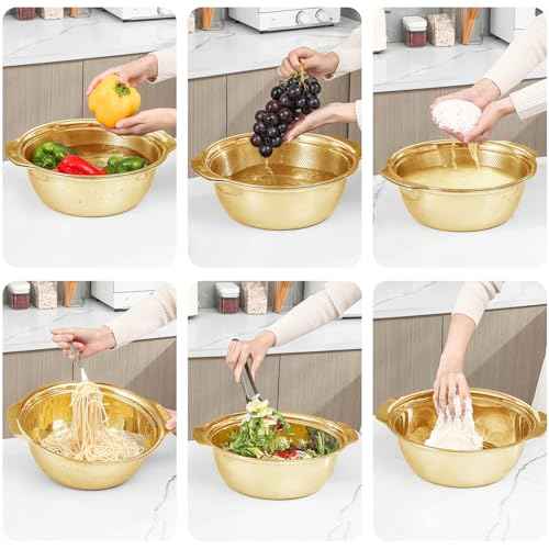 304 Stainless Steel Fine Mesh Colander Set