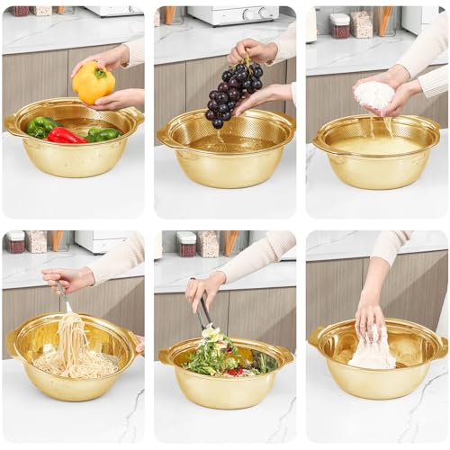 304 Stainless Steel Fine Mesh Colander Set