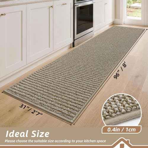 Kitchen Runner Rugs 31"x96"