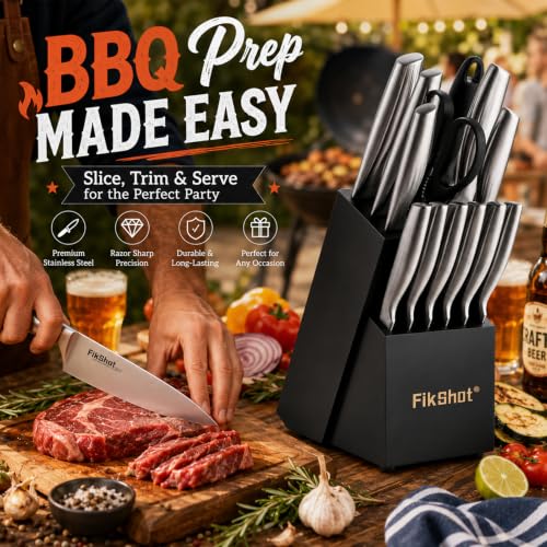 Kitchen Knife Set (14 Count)