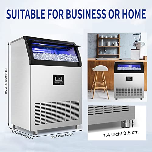 Commercial Ice Maker Machine 360LBS