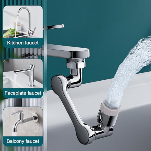Faucet extender 1080 ° rotation