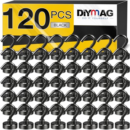 Magnetic Hooks (120 Count)