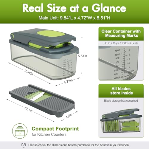 Vegetable Chopper with Container (8 Count)