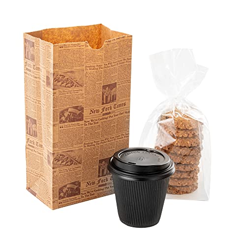 Kraft Paper Newsprint Bag (100 Count)