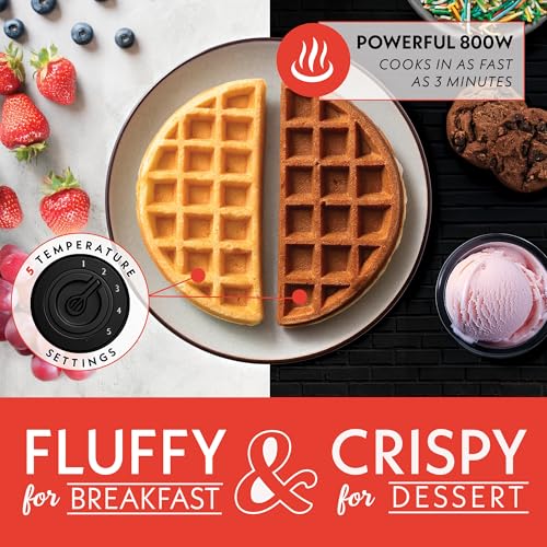 Dual Pour Waffle Maker