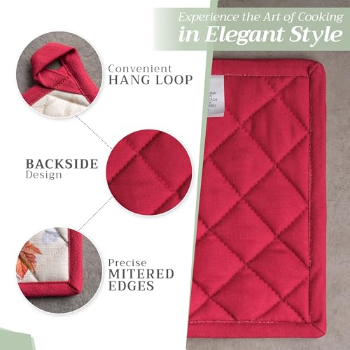 Pot Holders 100% Cotton Potholders (2 Count)