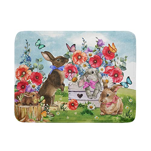 Spring Rabbit Dish Drying Mat