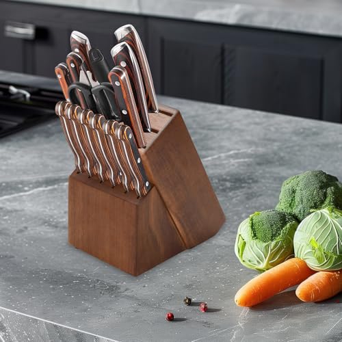 Wood Kitchen Knife Block