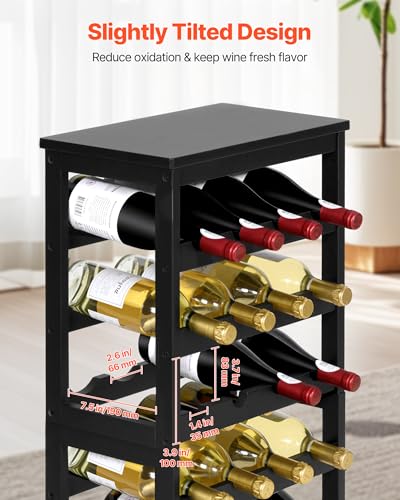 24 Bottle Detachable Wine Rack