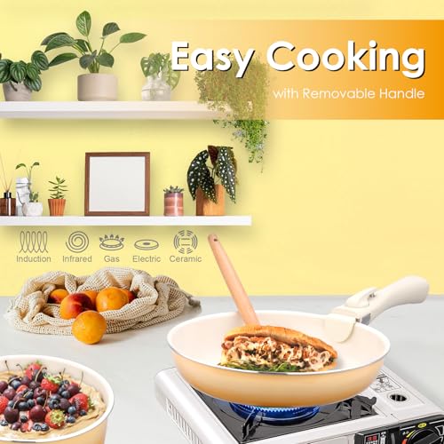 20pcs Ceramic Cookware Set Nonstick