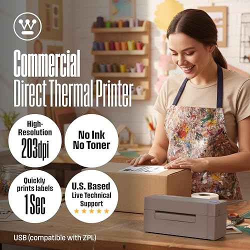 USB Shipping Label Printer for Mac & Windows