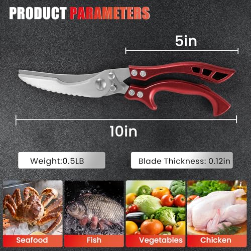 Heavy Duty Kitchen Shears by ANDONG