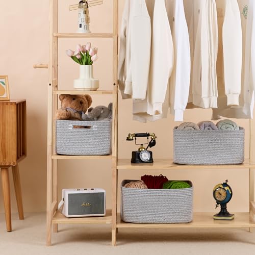 Large Storage Baskets for Organizing (4 Count)