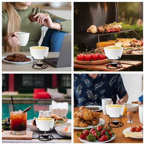 4Pcs 14.2oz Butter Warmers for Seafood