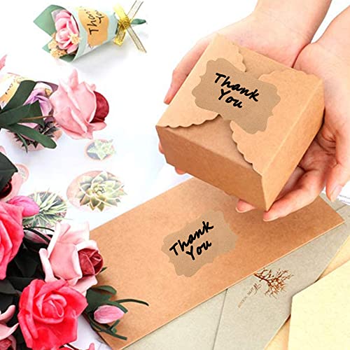 2" x 3" Kraft Label Stickers Writable Gift Labels (200 Count)