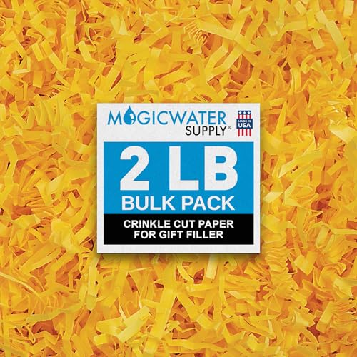 MagicWater Crinkle Cut Paper Gift Basket Filler (32 Ounce)