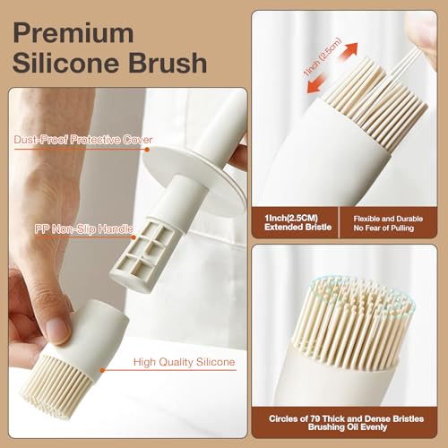 Oil Dispenser with Brush