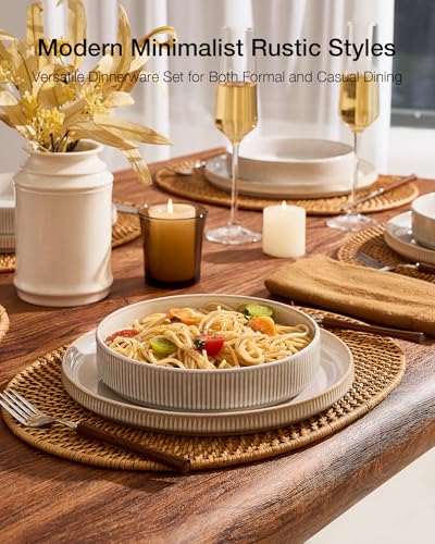Star 8 Piece Plates and Bowls (8 Count)
