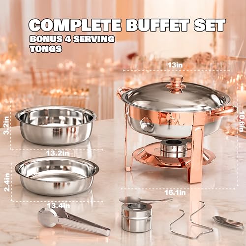Chafing Dishes for Buffet (4 Count)