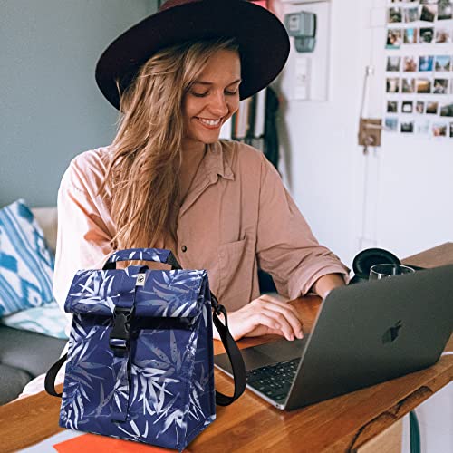 Insulated Lunch Bag Rolltop Lunch Box