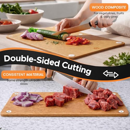 Composite Wood Cutting Board Set of 3 (3 Count)
