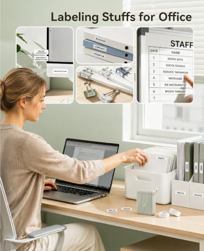 D110 Label Maker Machine with Tape