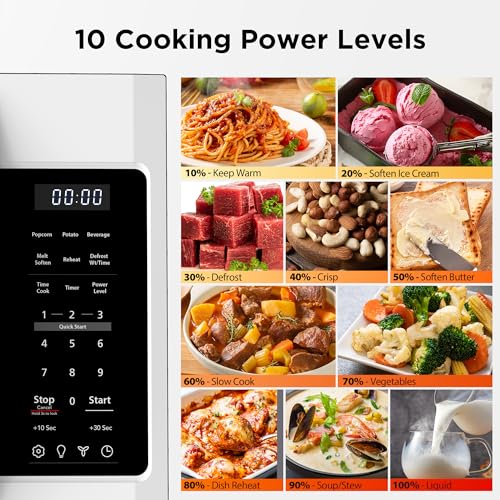 Over-the-Range Microwave Oven, 1.7 Cu.Ft, 1000W, White
