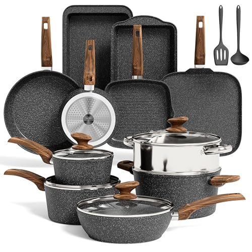 17 Piece Pots and Pans Set