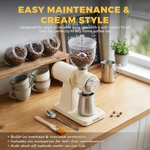 Electric Burr Coffee Grinder