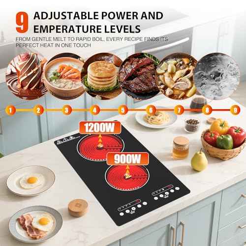 Electric Cooktop 2 Burners (2 Count)