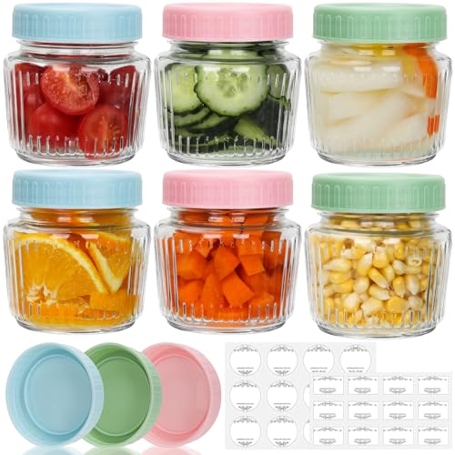 8 oz Mason Jars 6 Pack (6 Count)