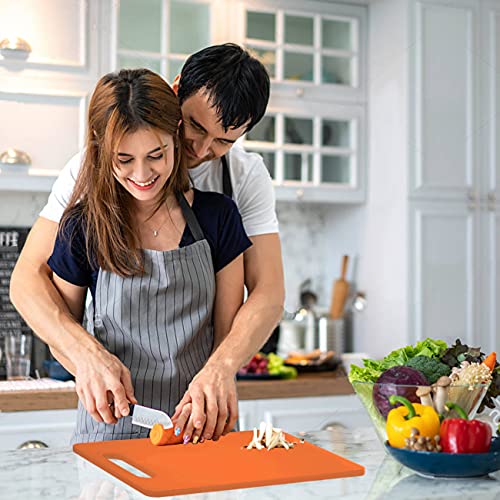 Plastic Utility Cutting Board with Handles