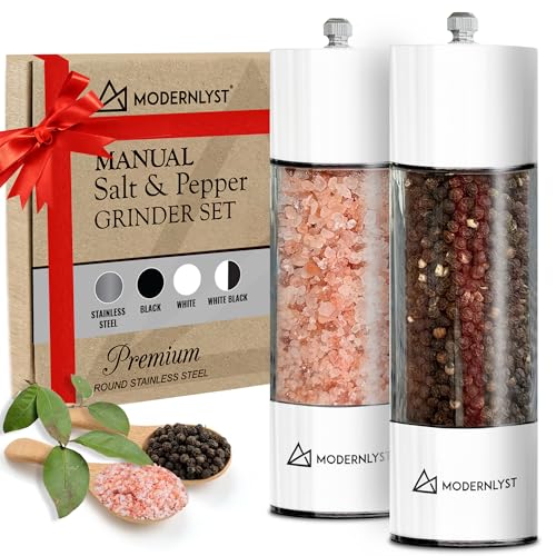 Manual Salt and Pepper Grinder Set of 2 (2 Count)