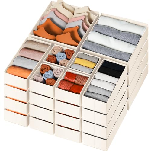 Drawer Organizer Clothes (24 Count)