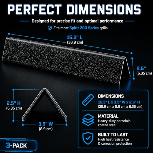 Flavorizer Bars Grill Parts for Weber Spirit E