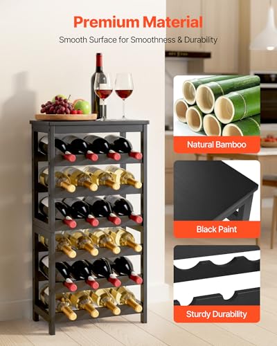 24 Bottle Detachable Wine Rack
