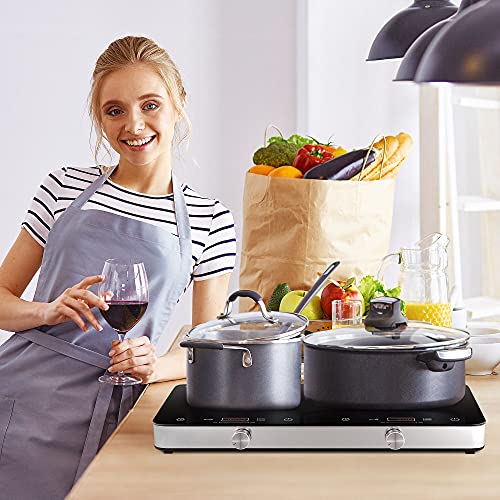 Portable Double Induction Cooktop