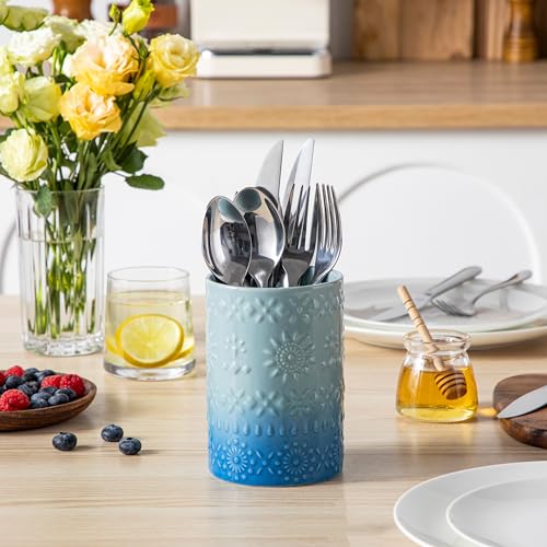 7.2"+5.4" Ceramic Utensil Holder Set of 2 (2 Count)