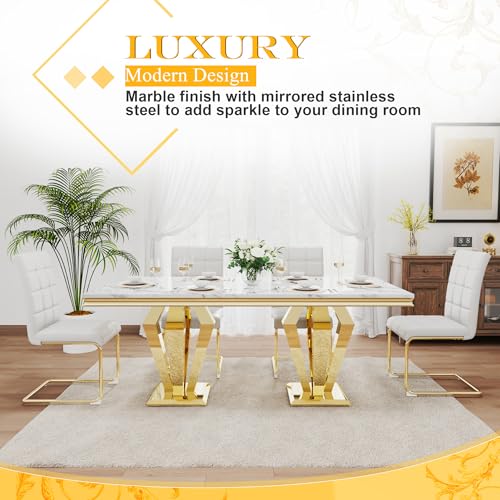 7 Piece Luxury Dining Room Set